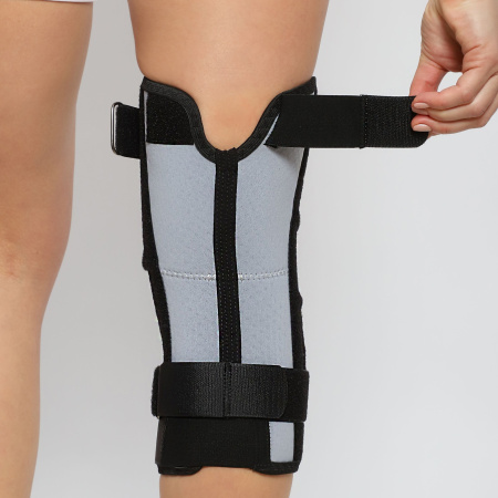 Бандаж на коленный сустав F-525 №5 серый купить в Саратове