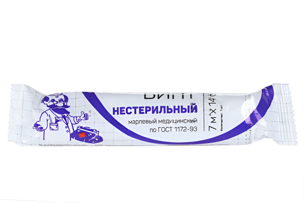 Бинт нестерильный 7м х 14см (инд.уп) 36г ЛЕЙКО купить в Саратове