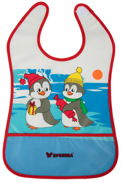 Нагрудник ПВХ на липучке 43,5* 28.5см Бусинка арт.1045                                               купить в Саратове